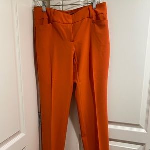 Orange dress pants